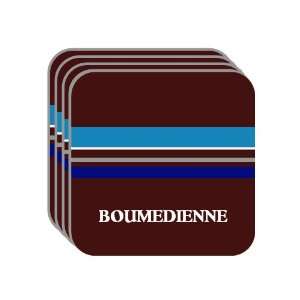  Personal Name Gift   BOUMEDIENNE Set of 4 Mini Mousepad 