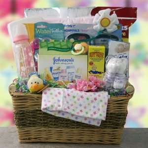 Bouncin Baby Girl Baby Gift Basket:  Grocery & Gourmet Food
