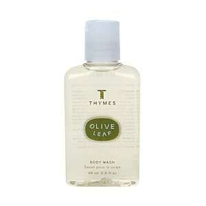  Thymes Body Wash Travel Size 2 Oz.   Olive Leaf 