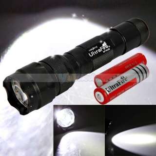 Ultrafire WF 502B CREE XM L T6 5 Mode 1000LM LED Flashlight 18650 