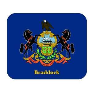  US State Flag   Braddock, Pennsylvania (PA) Mouse Pad 