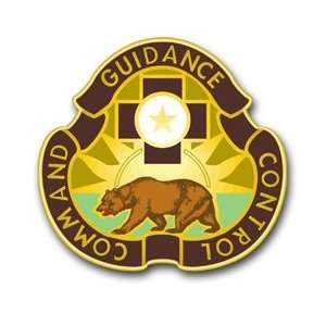 United States Army 175th Medical Brigade California Unit Crest Patch 