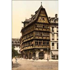  Kammerzell House, Strasbourg, France, c1900   24x36 