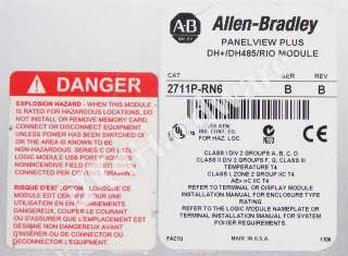 Allen Bradley 2711P RN6 /B PanelView Plus Comm Module  