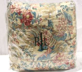 RALPH LAUREN   Tangier Floral 4 piece King Comforter Set  