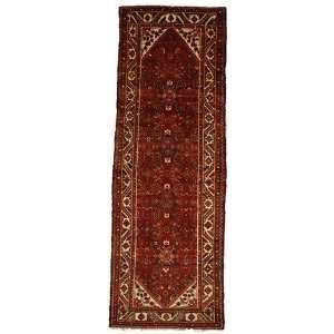  Persian Hand Knotted Wool Hossainabad Runner Rug: Furniture & Decor
