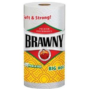  Brawny, Pick A Size Big Roll (1.25X Regular), 2 Ply, White 