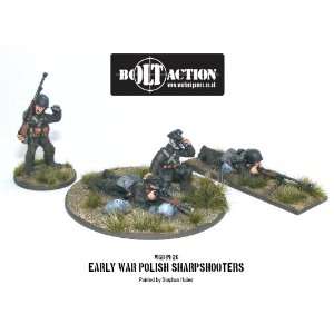  Bolt Action 28mm Polish Army Sharpshooters Toys & Games