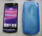 Blue S Line Wave Gel Case For Sony Ericsson Xperia Neo  
