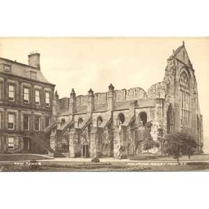   Postcard Holyrood Abbey   Edinburgh Scotland UK 