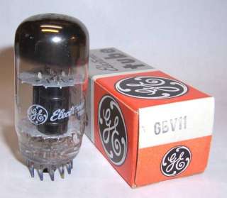 NEW IN BOX G.E. 6BV11 DUAL PENTODE COMPACTRON TUBE  