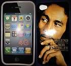 bob marley white silicone case cover iphone 4s 4 8