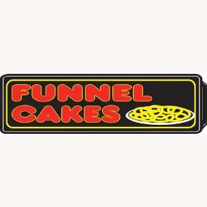   Gold Medal 8084 13 x 24 Lighted Funnel Cakes Sign