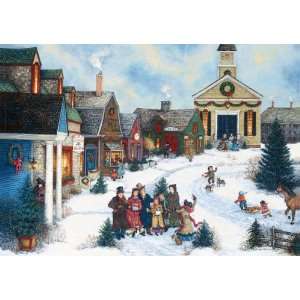 Marian Heath Boxed Christmas Cards, Carolers, 15 Count 