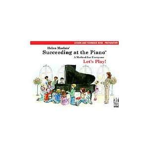   Piano, Lesson and Technique Book   Preparatory Musical Instruments