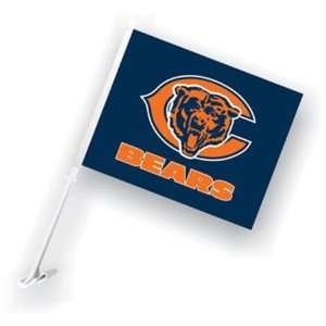   NIB Chicago Bears NFL 2 Car Flags & Wall Brackets: Sports & Outdoors