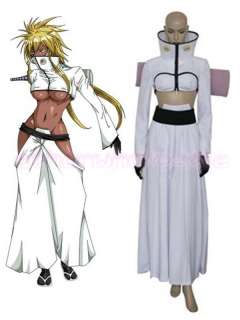   Custom Death Bleach Halibel Cosplay Costume Tailored Dress Up White