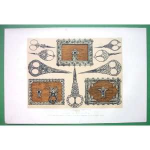 LOCKS and Scissors Designed for 1862 International Exhibition in 