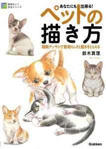 Book for How to Draw Pets   Japanese Craft Book  