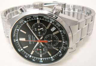 SEIKO CHRONO TACHY DATE STAINLESS STEEL BAND 100m SSB037 SSB037P1 