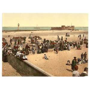   Reprint of New Brighton Beach, Liverpool, England