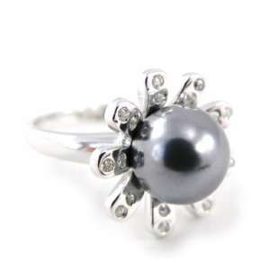  Ring Perla gray.   Taille 62 Jewelry