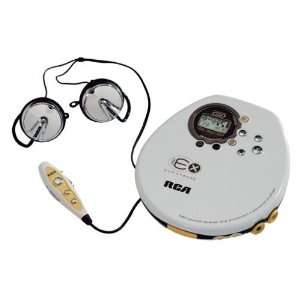  RCA RP2463 Portable CD Player (White): MP3 Players 