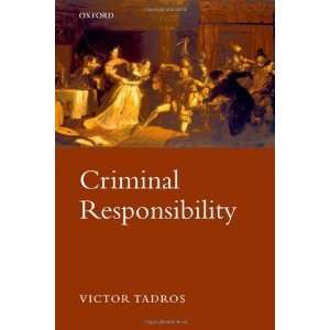   Omclj T Oxford Monographs on) [Paperback] Victor Tadros Books