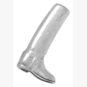  Pewter Pin Badge Equestrian Riding Boot: Home & Kitchen