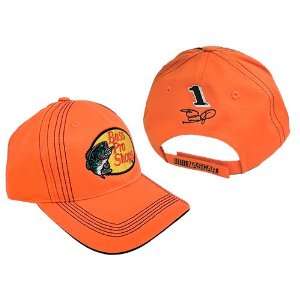 Jamie Mcmurray Bass Pro Speedway Orange/Black Mens Hat 89301 