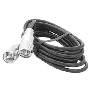   ft. RG58 Coax Cable with PL259 to PL259 Connector: Electronics