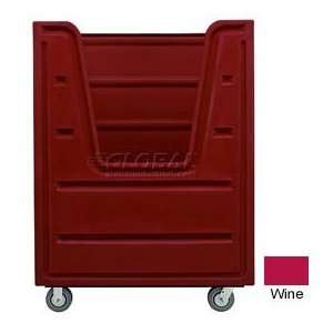 Wine Hopper Front Poly Trux® 48 Cu. Ft., Steel Base:  