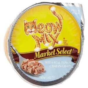 Meow Mix Market Selects   Tuna & Crab   24 x 2.75 oz (Quantity of 1)