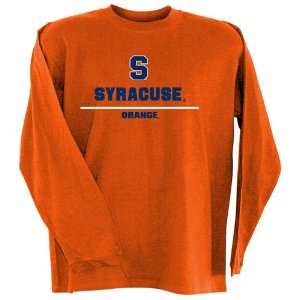  Syracuse Embroidered Long Sleeve T Shirt (Team Color 