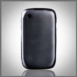  Grey Synergie silicone & metal case cover for Blackberry 