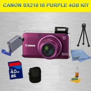  Canon PowerShot SX210IS 14.1 MP Digital Camera with 14x 