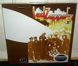 Led Zeppelin 2 II 200 gram QUIEX SVP New Vinyl LP OOP  