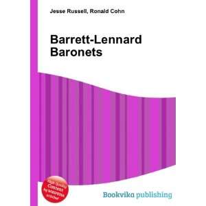  Barrett Lennard Baronets Ronald Cohn Jesse Russell Books