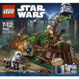  LEGO Star Wars Ewok Attack 7956: Toys & Games