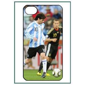  Messi Barcelona Football Soccer iPhone 4 iPhone4 Black 