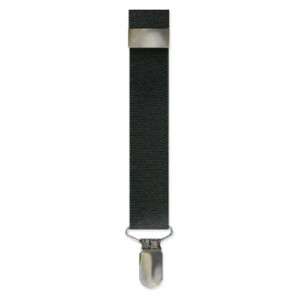 NEW Black Clip On Suspenders X Back Elastic Suspender  