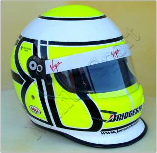 2009 Brawn GP Jenson Button F1 Replica Helmet Scale 1:1. Real 