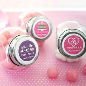   Sweet 16 & Quinceanera Candy Jar Favors