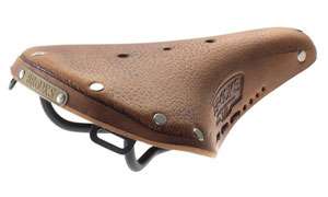 Brooks B 17 “Pre aged” leather Saddles are easier to break in and 