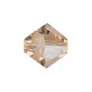   Golden Shadow Swarovski Bicone Crystal Beads 6mm (18) 