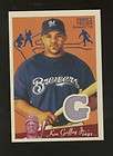 a6148 2008 ud goudey memorabilia pf prince fielder brewers returns