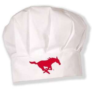   Southern Methodists Mustangs NCAA Adult Chefs Hat: Sports & Outdoors