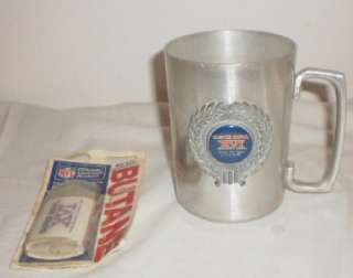 Superbowl XVI 1982 Metal Mug & Butane Lighter Lot of 2 LOOK  