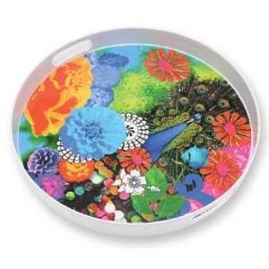  Collage Round Tray: Kitchen & Dining