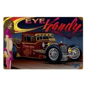  Rat Rod Eye Kandy Automotive Vintage Metal Sign   Victory 